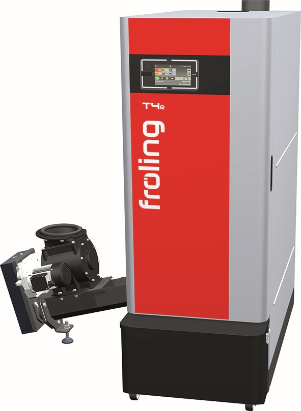 Bilde av flis og pellets kjele biovarme