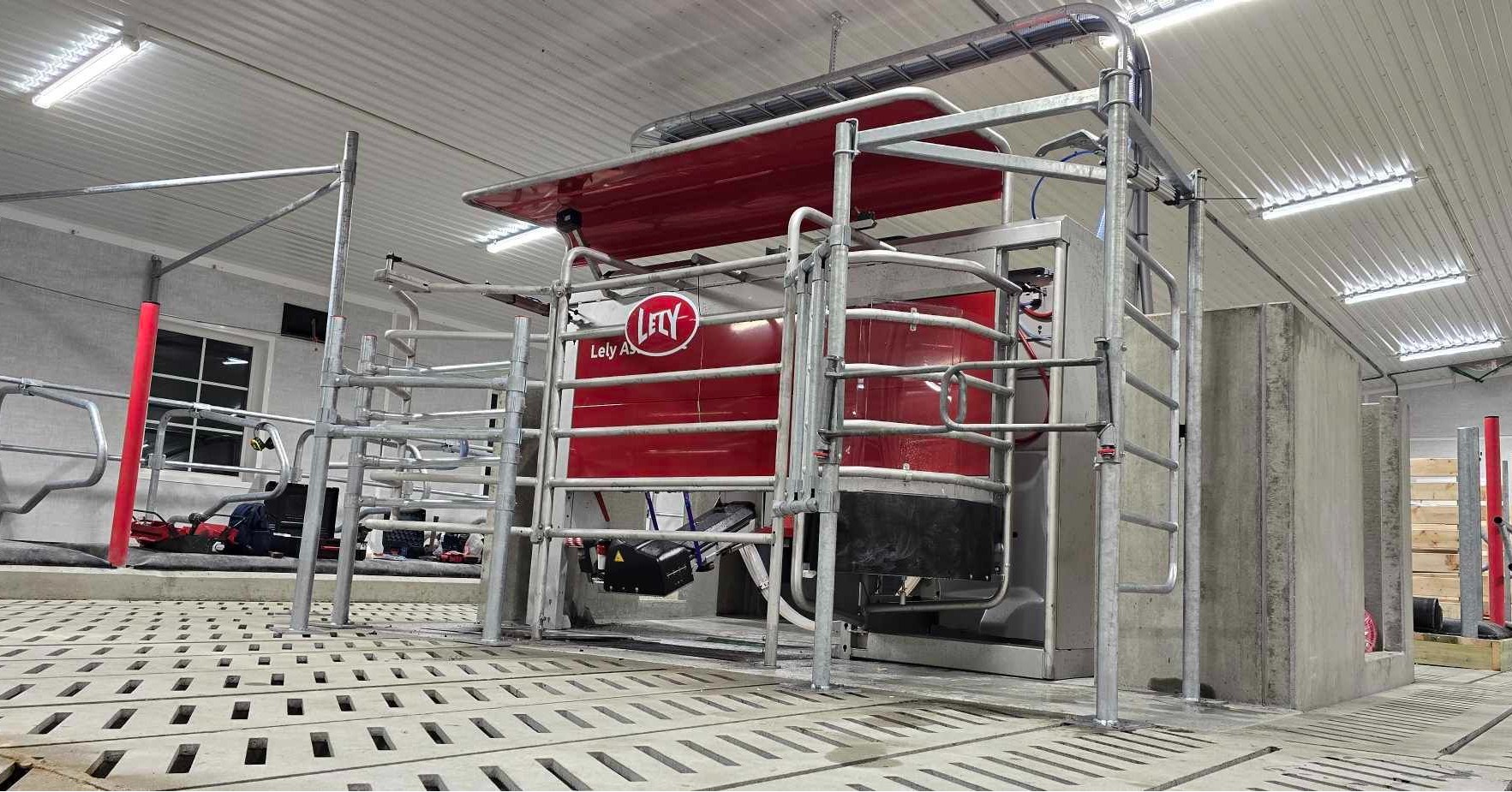 Lely Astronaut A5 hos Magnus Åsegg, Steinsdalen februar 2025