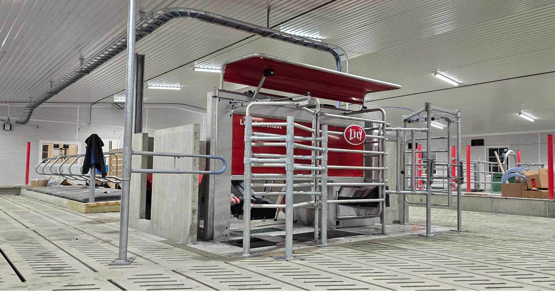 Lely Astronaut A5 hos Magnus Åsegg, Steinsdalen februar 2025