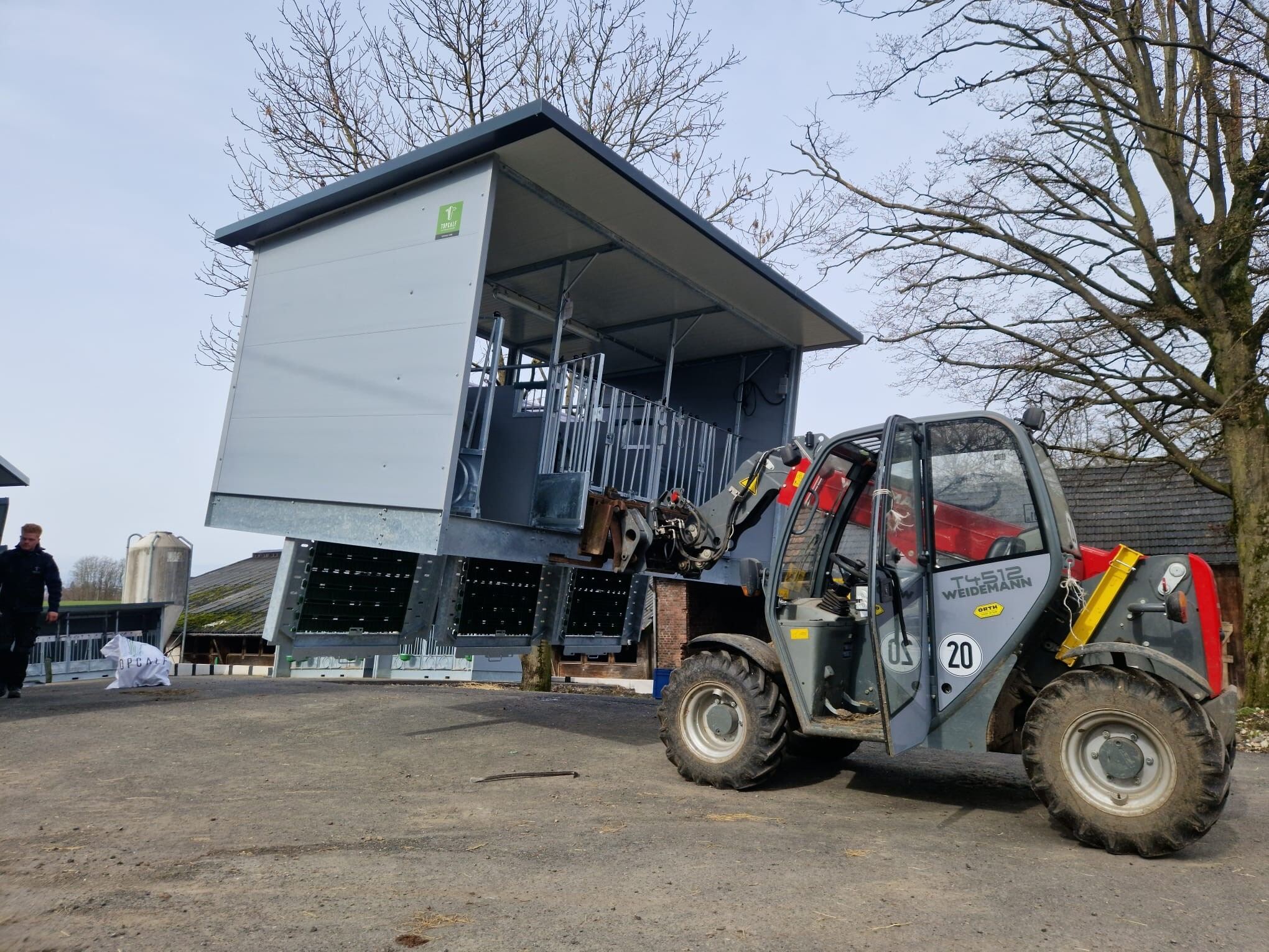 Topcalf, kalveinnredning