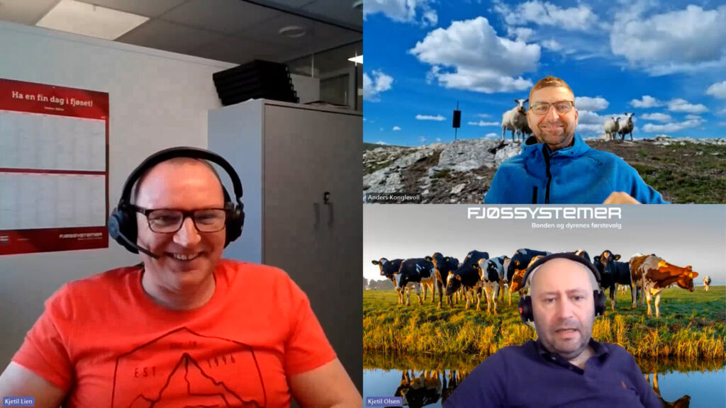 Podkast lamming 2025. Kjetil Lien, Anders Konglevoll og Kjetil Olsen