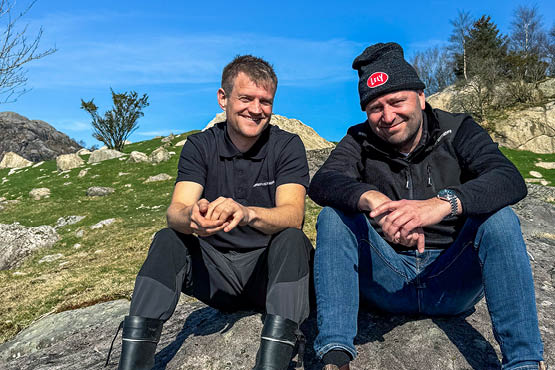 Kjetil Slettebø og Kjetil Olsen, april 2025