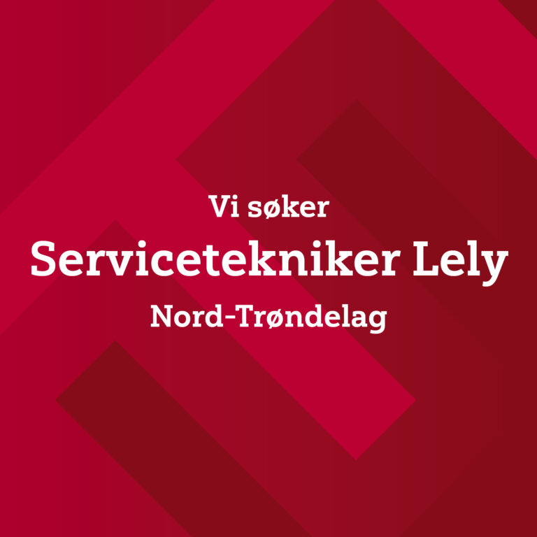 Servicetekniker Lely Nord-Trøndelag